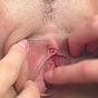 Two lesbian teenagers use a dildo