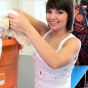 Super hot ass little teen in a laundry mat gets her mini skirt ass picked up then fucked in the rest room in these hot semi publ